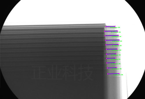 XRAY檢測設(shè)備對軟板卷繞電池檢測的效果圖
