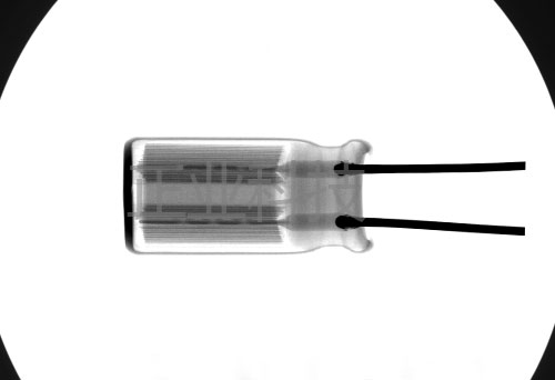 XRAY檢測設(shè)備對電容檢測的效果圖2